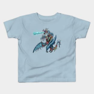 Zombie Ice Dragon Kids T-Shirt